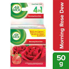 AIRWICK MORNING ROSE DEW  EVERFRESH GEL 50GM